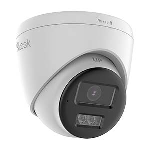 HiLook by Hikvision THC-T227-LTS 2MP Smart Hybrid Light Turret Camera with Two Way Audio