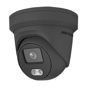 Hikvision 4Ch IP CCTV Kit with 4x ColorVu 4MP Full Time Colour Grey Turret Audio Camera with Built in Mic #2