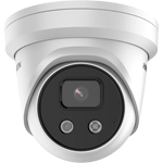 Hikvision DS-2CD2366G2-IU 6 MP AcuSense Dark Fighter Fixed Turret White Network Camera with Built in Mic