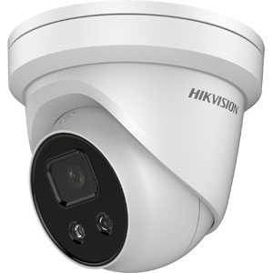 Hikvision AcuSense 8MP Fixed Lens Darkfighter Turret IR Camera with Built In Mic