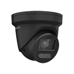 Hikvision DS-2CD2387G2-LSU-SL-B 8 MP 4K ColorVu Live Guard Fixed Turret Black Network Camera with Built in Mic & Strobe Alarm