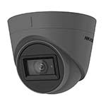 Hikvision DS 2CE78H0T IT3FS 5MP 40m EXIR Turret Audio Camera (AoC) in Grey