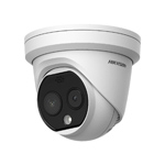 Hikvision DS-2TD1217B-3-PA Fever Screening Thermographic Turret Camera, 3.1mm Lens (0.8-1.5m Detection Range)