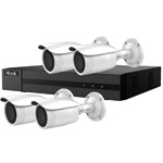 HiLook by Hikvision 4Ch IP CCTV Kit with 4x 120dB WDR 5MP H.265 Motorised Zoom IP Bullet Camera