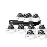 HiLook by Hikvision ColorVu 3.0 16Ch IP CCTV Kit with 10x 4MP Smart Hybrid Full HD Dome Cameras with PoE (2.8mm Lens)