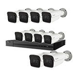 HiLook by Hikvision 16Ch IP-CCTV Kit with 10x 8MP 4K UHD IR Motorised Zoom Bullet Camera with PoE & 30m IR (2.8mm to 12mm)